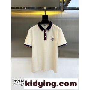 モンクレール コピー Tシャツ 偽物 カジュアル 合わせやすい コットンピケ ポロシャツkid26uqCamy