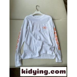 ストリート ロゴプリント 長袖Tシャツ クロムハーツ コピー Tシャツ 偽物 ホワイトkid26rSvyGr