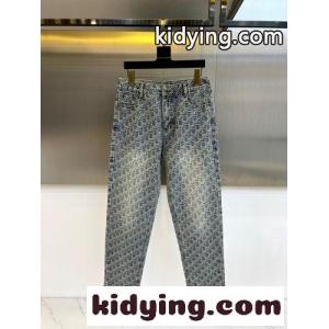 上品 総柄 デニムパンツ クリスチャン・ディオール スーパーコピー ジーンズ 偽物 メンズkid26biO9fa