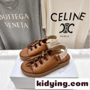 celine コピーブランド ビリー チャンキーサンダル セリーヌ コピーブランド スーパーコピー ブラウンkid269vuyyq