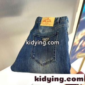 シンプル 合わせやすい メンズ デニムパンツ プラダ ブランド コピー ジーンズ 偽物kid269baqWD