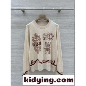 フェロネリーモチーフ クルーネック プルオーバー エルメス スーパーコピー セーター コピーkid26eCCSTf
