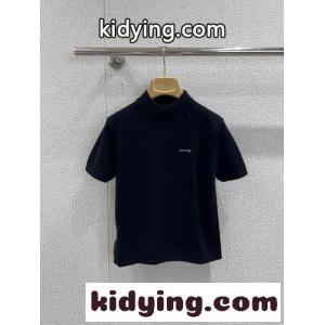 洗練された カシミア セーター ミュウミュウ コピー ニットウェア コピー ショートスリーブ ネイビーkid26Dm4bim
