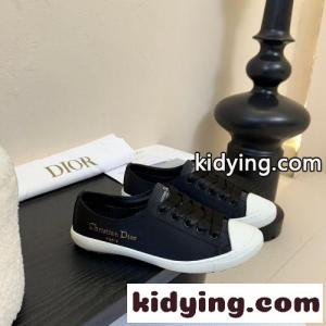 dior コピーiviera dior コピー Lucky スニーカー ディオール コピー スーパーコピー サテン ブラックkid26LXHPfe