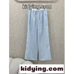春夏 爽やか ストライプ ドロストパンツ グッチ コピーブランド パンツ コピー ブルーkid26u0T1Du