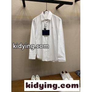上品 洗練された ロゴ ロングスリーブシャツ プラダ コピー シャツ 偽物 トップスkid26aa8vOf