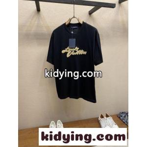 エンブロイダードシグネチャーTシャツ ルイ・ヴィトン スーパーコピー クルーネックkid26iii4ji