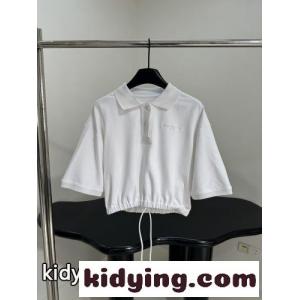 コットンピケ ポロシャツ アレキサンダーワング Tシャツ コピー ホワイトkid26WDuium