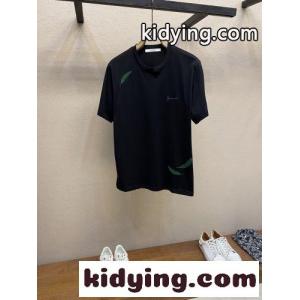 シンプル お洒落 クルーネック 半袖Tシャツ ジバンシィ コピー Tシャツ コピー コットン ブラックkid26PXzCqy