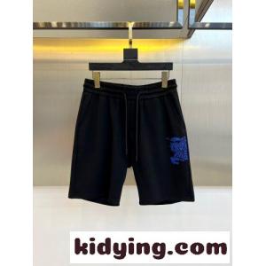 合わせやすい バーバリー ブランド コピー パンツ 偽物 カジュアル コットン ショートパンツ ブラックkid26iOba4n