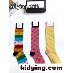 レディース 大人気 グッチ コピー 靴下 偽物 GG柄 3足セット ソックスkid26GfqSLf