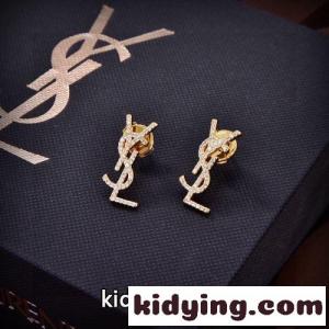 YSLモノグラム イヤリング イヴ・サンローラン コピーブランド ピアス コピー レディースkid26OvmaGD