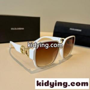 ドルチェ&ガッバーナ コピー サングラス 偽物 お洒落 DGロゴ 小顔効果 アイウェア ホワイトkid26Pfu4ru