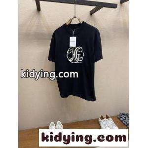 洗練された ロゴ入り 半袖 ニットTシャツ ジバンシィ ブランド コピー Tシャツ コピーkid26G1L9ry