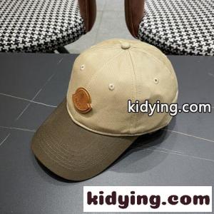おしゃれ 配色 ロゴパッチ ベースボールキャップ モンクレール コピー キャップ 偽物 ユニセックスkid26eSDaay