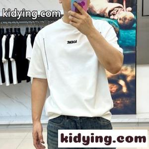 カジュアル 合わせやすい ロエベ スーパーコピー Tシャツ 偽物 半袖トップス ホワイトkid26PTHnCC