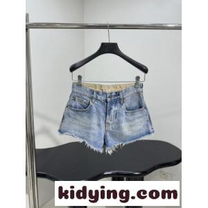 おしゃれ 合わせやすい デニム ショートパンツ バレンシアガ ブランド コピー パンツ コピー ブルーkid26fy05vq