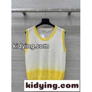 お洒落 クリスチャン・ディオール コピー ニット 偽物 ラウンドネック ニットベストkid261HLPXv