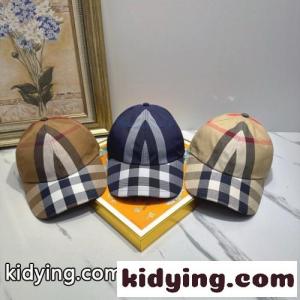 定番 チェック柄 ベースボールキャップ バーバリー コピーブランド キャップ 偽物 ユニセックスkid26O5rKna