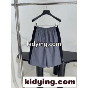 おしゃれ カジュアル ゆったり ショートパンツ バレンシアガ コピー パンツ コピー グレー ユニセックスkid260XbGnm
