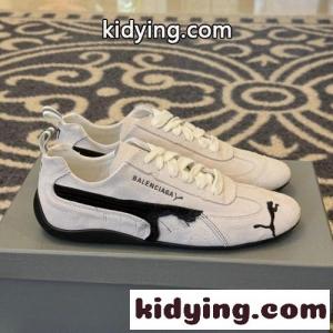 balenciaga コピー × PUMA スエード スピードキャット スニーカー スーパーコピー ホワイトkid26GnOvWz