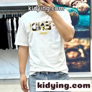カジュアル ロゴ 半袖Tシャツ フェンディ コピーブランド Tシャツ 偽物 コットン ホワイトkid26fa85zu
