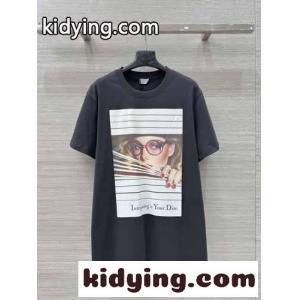 人気新作 dior スーパーコピー Heritage Tシャツ クリスチャン・ディオール スーパーコピー Tシャツ 偽物 ブラックkid26PPz0zm
