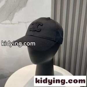 大人気 トリオンフ ベースボールキャップ セリーヌ コピー キャップ 偽物 ユニセックス ブラックkid264fOfyi