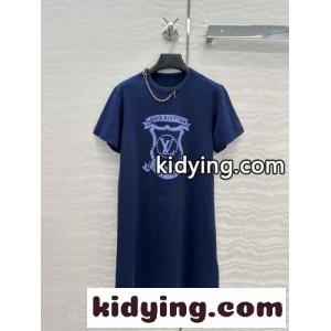 LV クレスト Tシャツドレス ルイ・ヴィトン ワンピース スーパーコピーkid265TLHHr