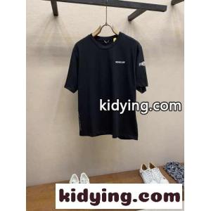 moncler コピー X FRGMT Tシャツ 半袖 モンクレール コピー Tシャツ コピー ブラックkid26m0b8by