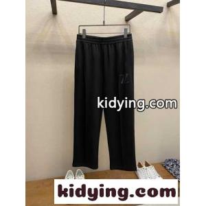 カジュアル ロングパンツ エルメネジルド・ゼニア パンツ 偽物 ブラックkid260veeOz