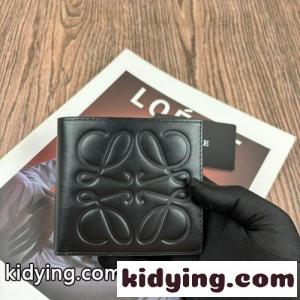 洗練された アナグラム 2つ折り財布 ウォレット ロエベ ブランド コピー 財布 コピー ブラックkid26mWHXLv