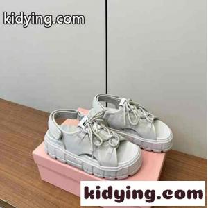 大人気 ミュウミュウ スーパーコピー チャンキー ネオプレン サンダル スーパーコピー ホワイトkid268L99Pj