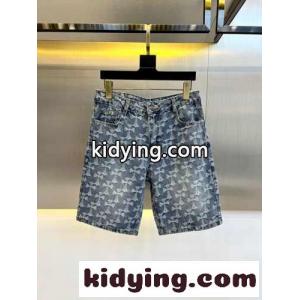 クロス総柄 デニム ショートパンツ クロムハーツ コピー パンツ 偽物 メンズkid26D0vSTj