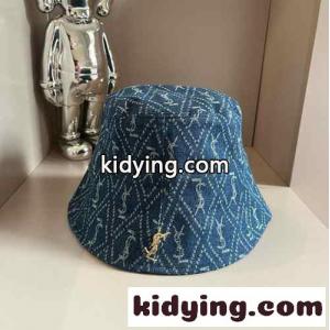 おしゃれ ロゴ デニムハット イヴ・サンローラン スーパーコピー 帽子 偽物kid26KjymKb