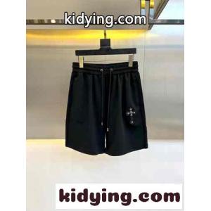 定番 カジュアル クロムハーツ コピー パンツ 偽物 春夏 ショートパンツ ブラックkid26T1re4z