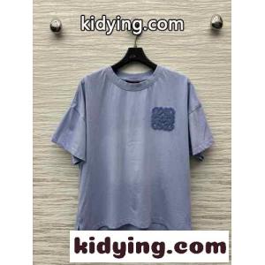 アナグラム コットン 半袖Tシャツ ロエベ コピー Tシャツ コピー パープルkid26umeCCa