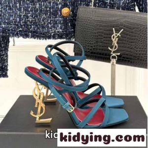 エレガント YSL オピウム サンダル イヴ・サンローラン ブランド コピー コピー ブルーkid26m49DGf