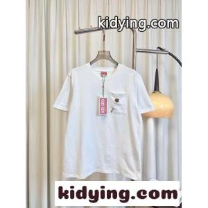 カジュアル ルーズフィット 半袖Tシャツ ケンゾー Tシャツ コピー ホワイトkid26jW1vum