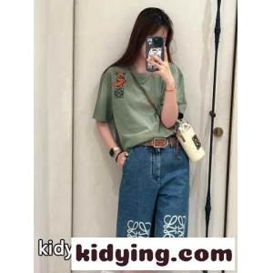 リラックスフィット コットンTシャツ ロエベ スーパーコピー Tシャツ コピー ユニセックスkid26vqO5vC
