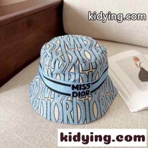 大人気 バケットハット クリスチャン・ディオール スーパーコピー キャップ 偽物 帽子 ブルーkid26L9f49b