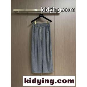 春夏 合わせやすい リネン ロングパンツ プラダ スーパーコピー パンツ コピー グレーkid26f8jeeq