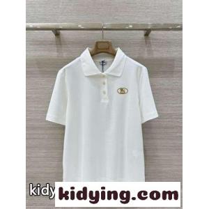 洗練された コットン ポロシャツ バーバリー コピー Tシャツ コピー 半袖 ホワイトkid26Kf4rmq