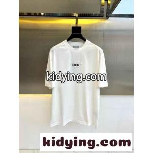 カジュアル ロゴ 半袖Tシャツ クリスチャン・ディオール コピーブランド Tシャツ 偽物 ホワイトkid26CG1vyy