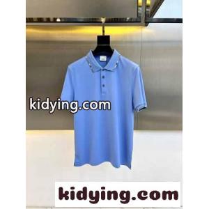 洗練された コットンピケ ポロシャツ バーバリー コピー Tシャツ コピー ブルーkid26Xveeuq
