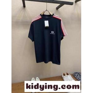人気 Unity Sports Icon 半袖Tシャツ バレンシアガ スーパーコピー Tシャツ コピー ユニセックス ネイビーkid26niqaWj