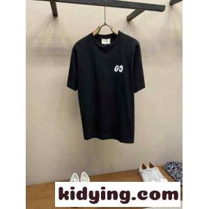 カジュアル リラックス 半袖Tシャツ グッチ コピー Tシャツ コピー コットン トップスkid26yeyCGf