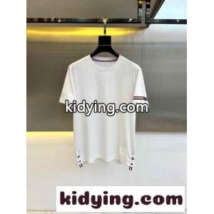 人気 シンプル ピマコットン トムブラウン コピー Tシャツ スーパーコピー ホワイトkid26iiSTLj