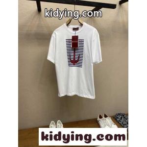 人気 カジュアル グッチ ブランド コピー Tシャツ コピー コットンジャージー プリント 半袖Tシャツkid26CiaieC