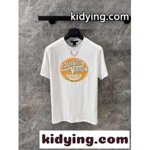 パリ トラベルスタンプTシャツ ルイ・ヴィトン 半袖Tシャツ コピー コットンkid26qK9PTf